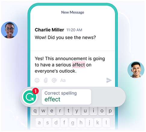 Grammarly surfacing only when there is an error